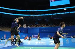 麻将胡了2-全運(yùn)会｜羽毛球——男双半决赛赛況(kuàng)