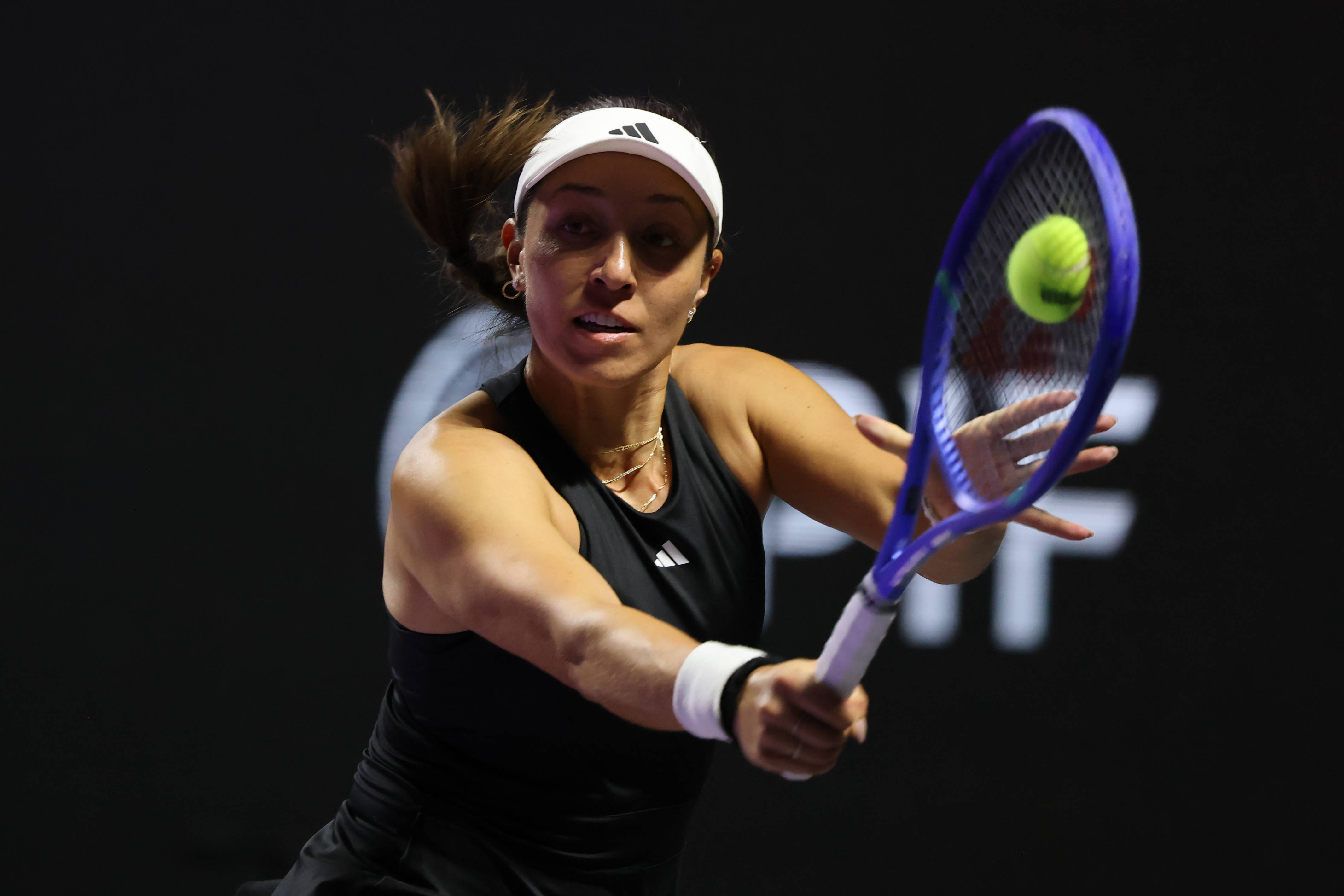 （体育）网球——WTA年终总决赛：萨巴伦卡胜佩古拉