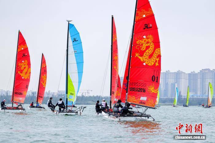 2025海南“南渡江”国际帆船邀请赛开赛