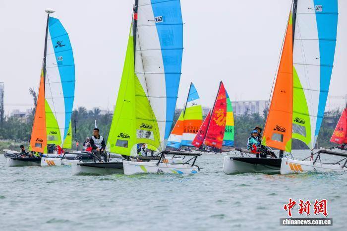 2025海南“南渡江”国际帆船邀请赛开赛