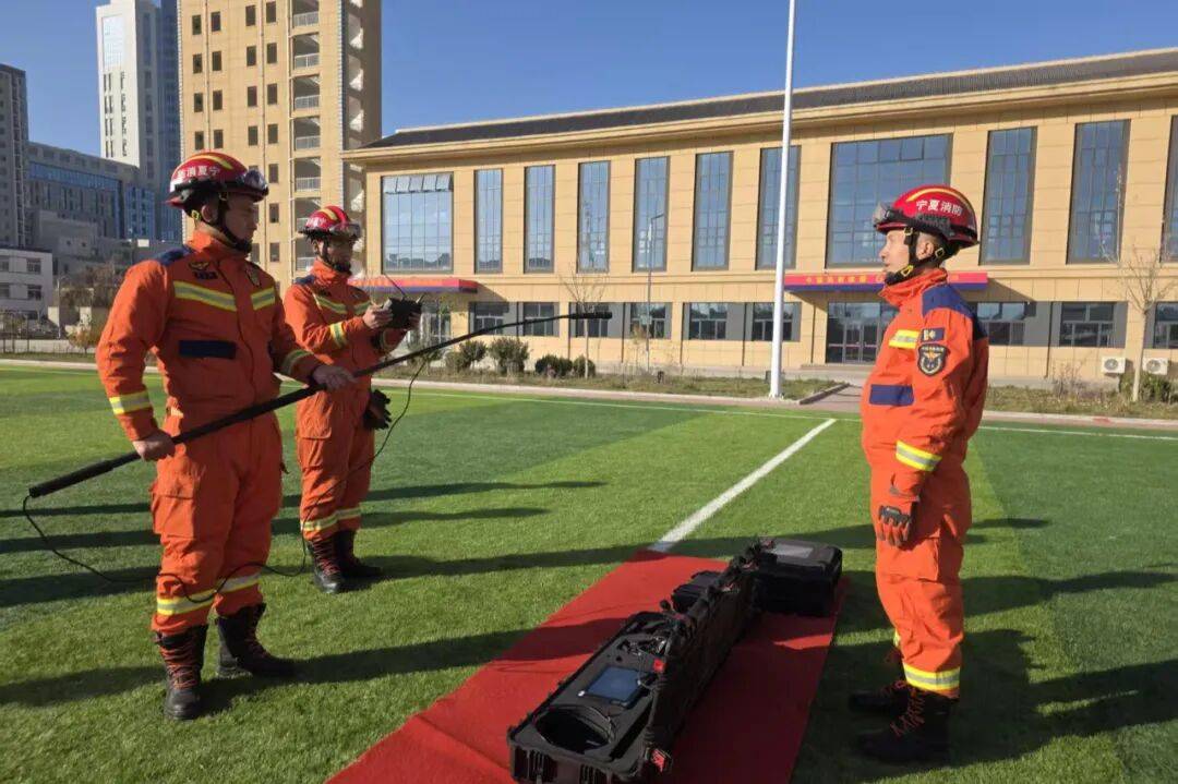 宁夏消防救援总队特勤支队筹备组扎实开展地震救援能力测评工作